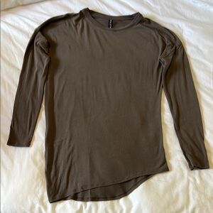 Long Sleeve Brown Top